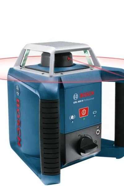 Bosch GRL 400 H är den bästa rotationslasern för en hemmasnickare